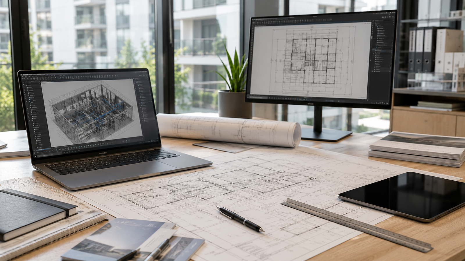 Professional technology planning and system design workspace